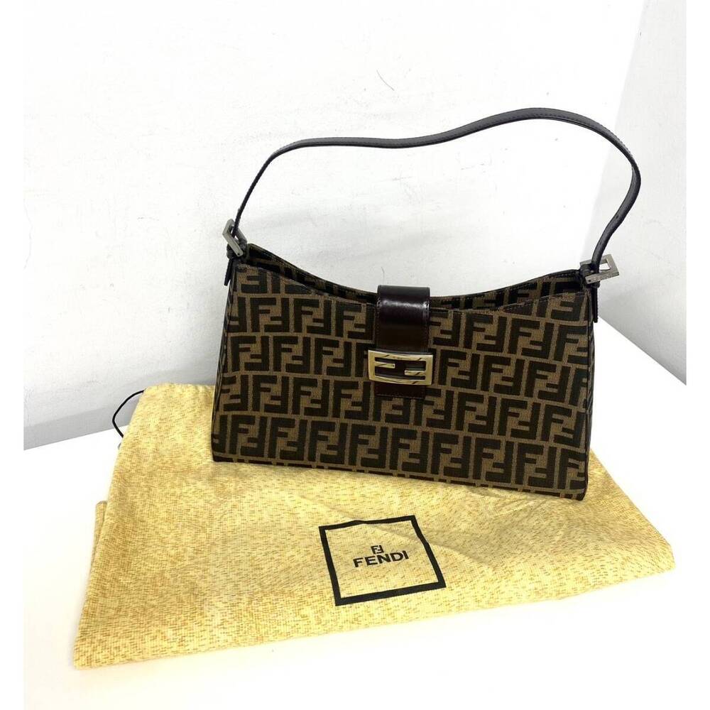 FENDI Zucca Mamma Bucket Hobo bag brown